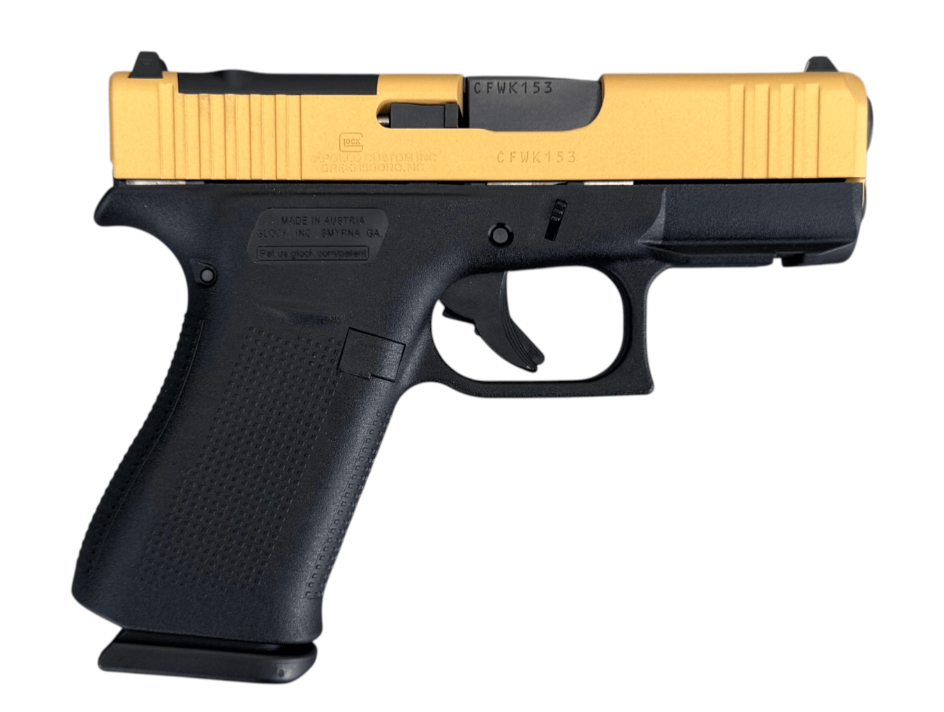 Glock G43x Mos Gold - For Sale - New