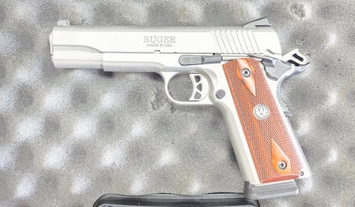 HAS A 5-INCH BARREL