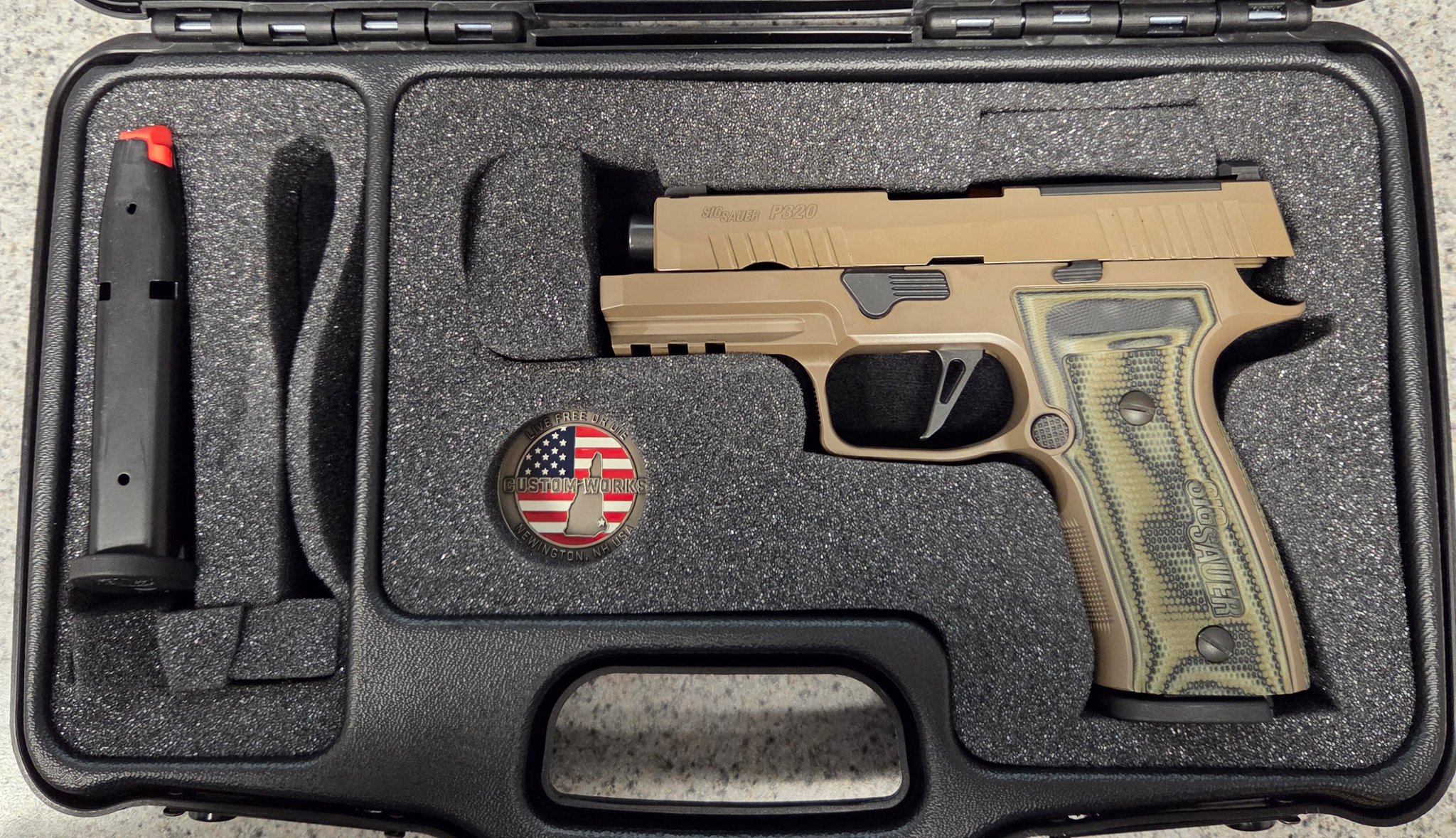 SIG SAUER P320 AXG SCORPION