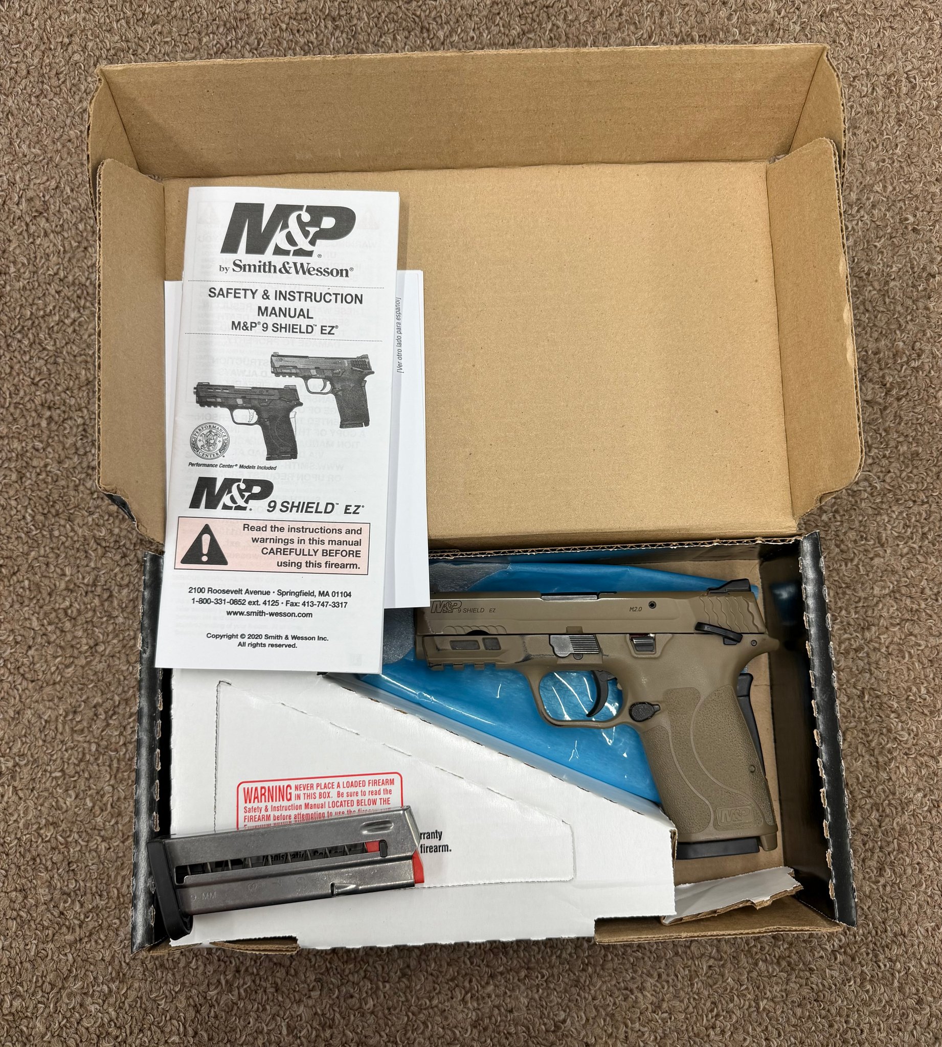 SMITH & WESSON M&P 9 SHIELD EZ