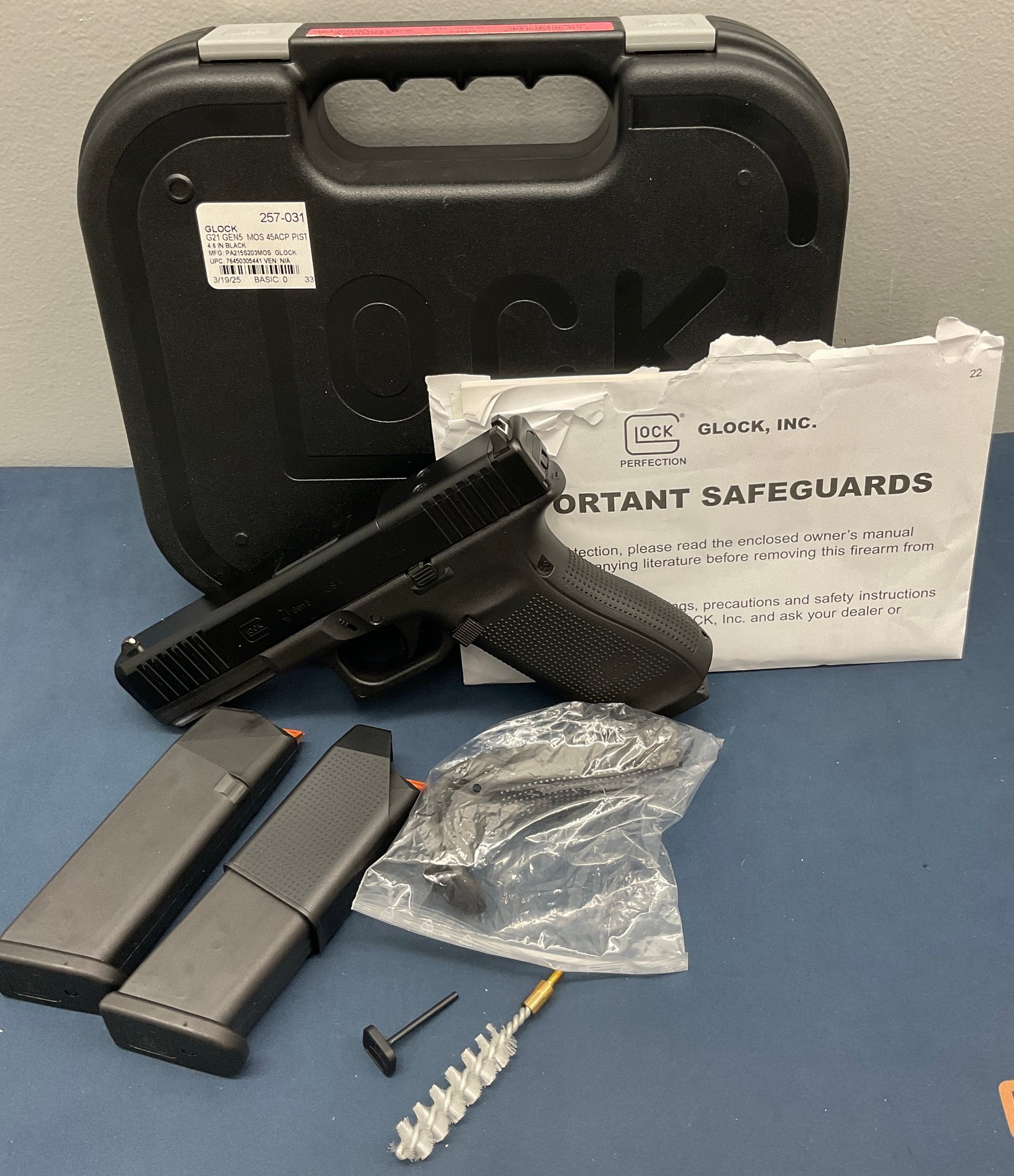 GLOCK G21 GEN 5 MOS