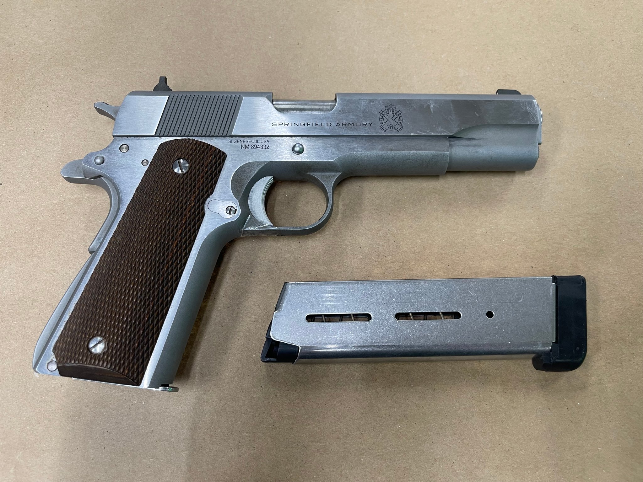 SPRINGFIELD ARMORY 1911 MIL-SPEC .45 auto rim