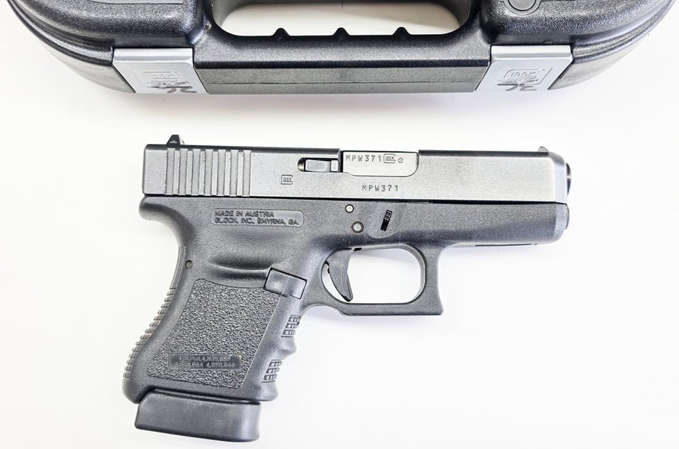 GLOCK MODEL 36 CHAMBERED IN .45 ACP