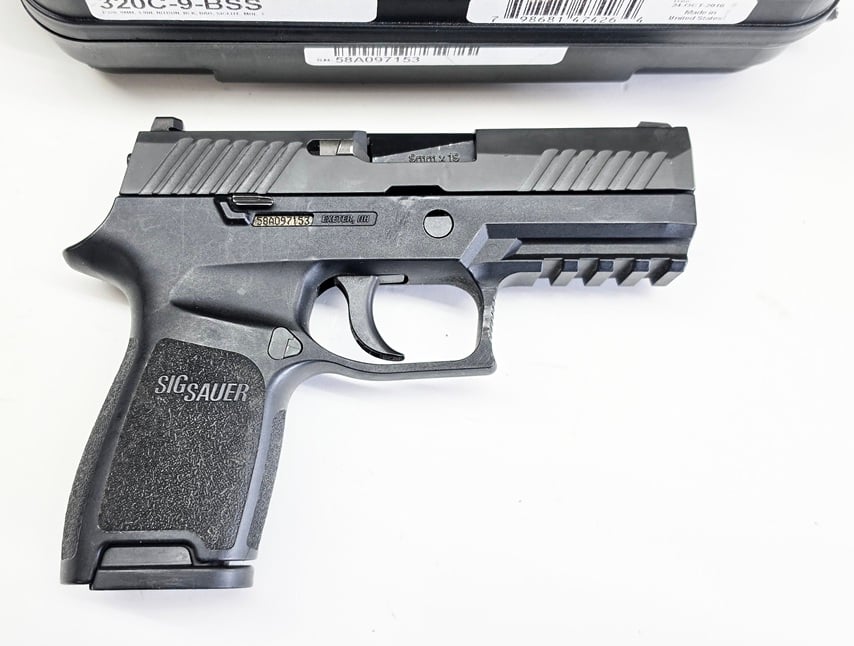 SIG SAUER MODEL P320C CHAMBERED IN 9MM