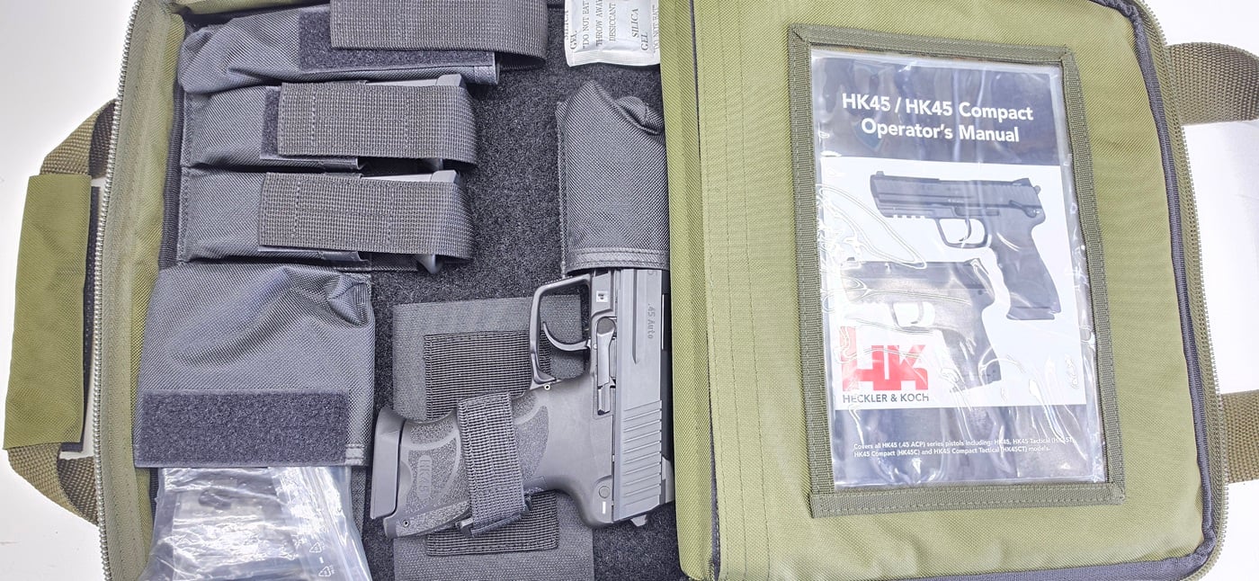 HECKLER & KOCH HK MODEL HK45 CHAMBERED IN .45 ACP