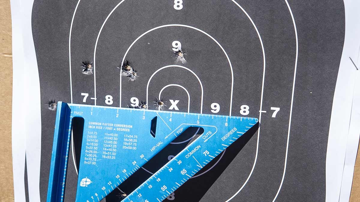 target shot with EAA Witness Stock II