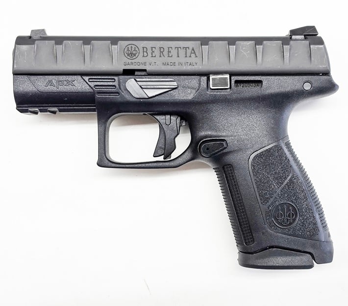 BERETTA MODEL APX CHAMBERED IN 9MM
