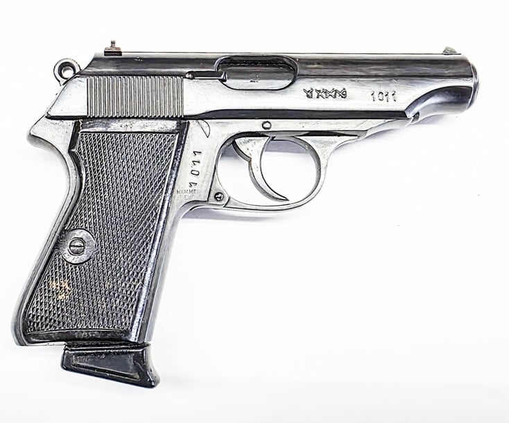 WALTHER THIS PP CHAMBERED IN .380 IS UNIQUE !!