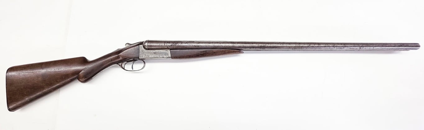 REMINGTON RARE DOUBLE BARREL SIDE BY SIDE CHAMBERED IN 12 GAUGE