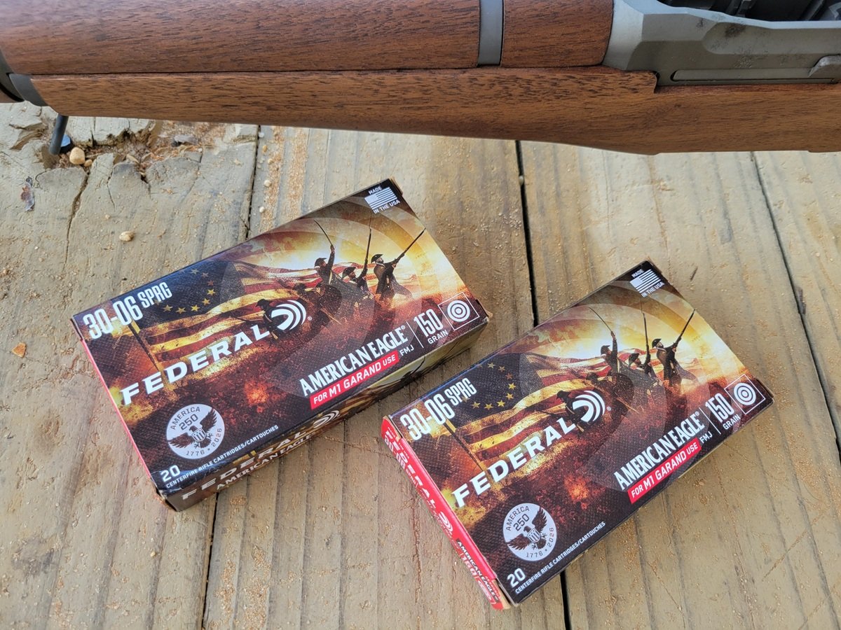 Federal 150 Grain 30-06 Garand Ammo