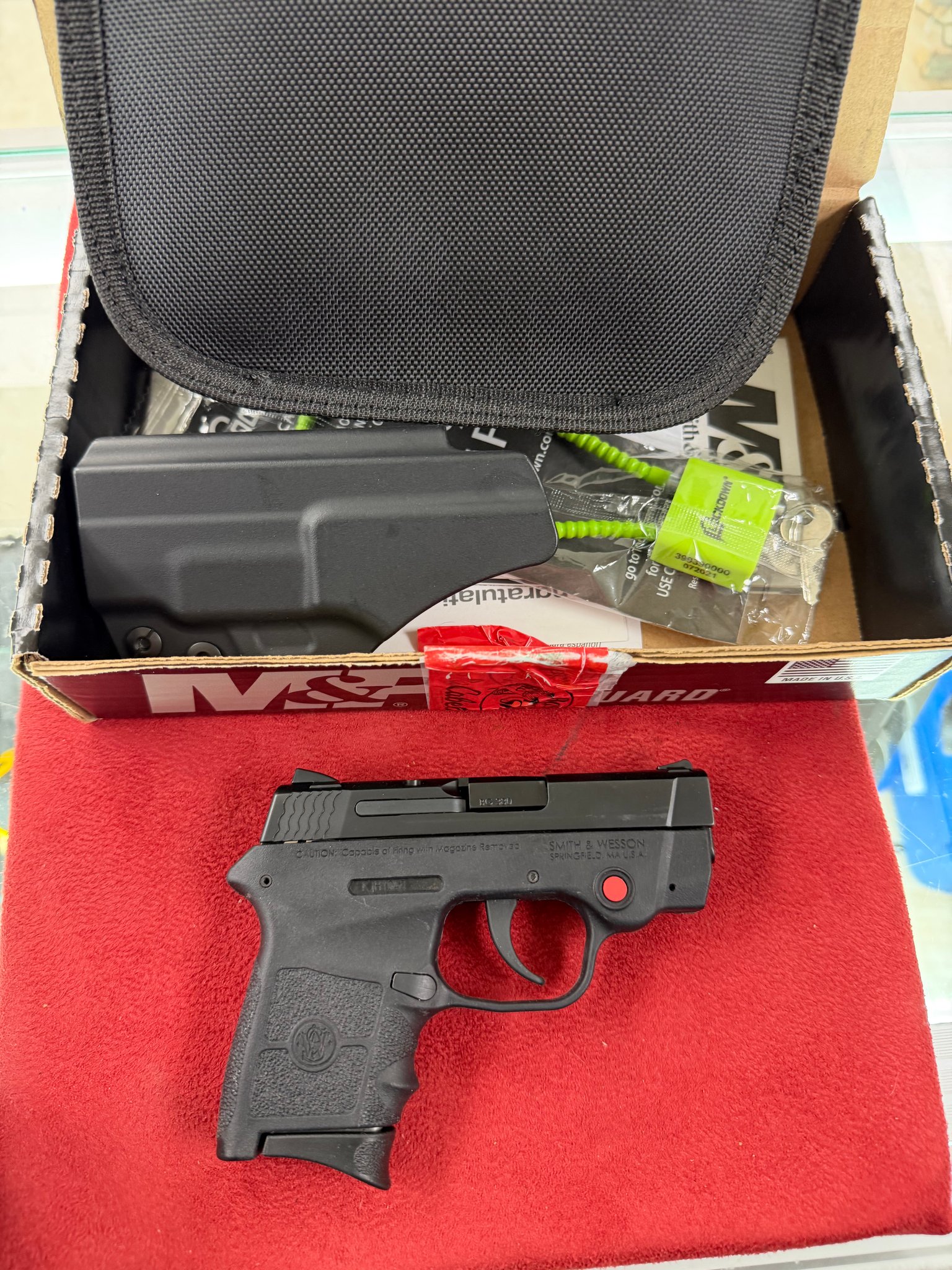 SMITH & WESSON M&P BODYGUARD 380 CRIMSON TRACE .380 acp