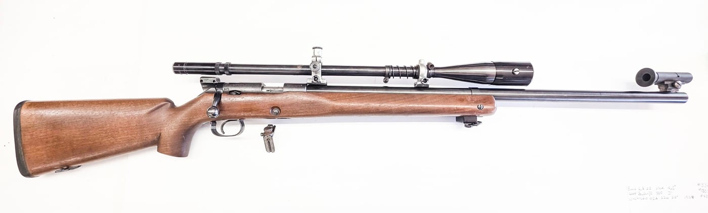 WINCHESTER MODEL 52B BOLT ACTION CHAMBERED IN .22 LR