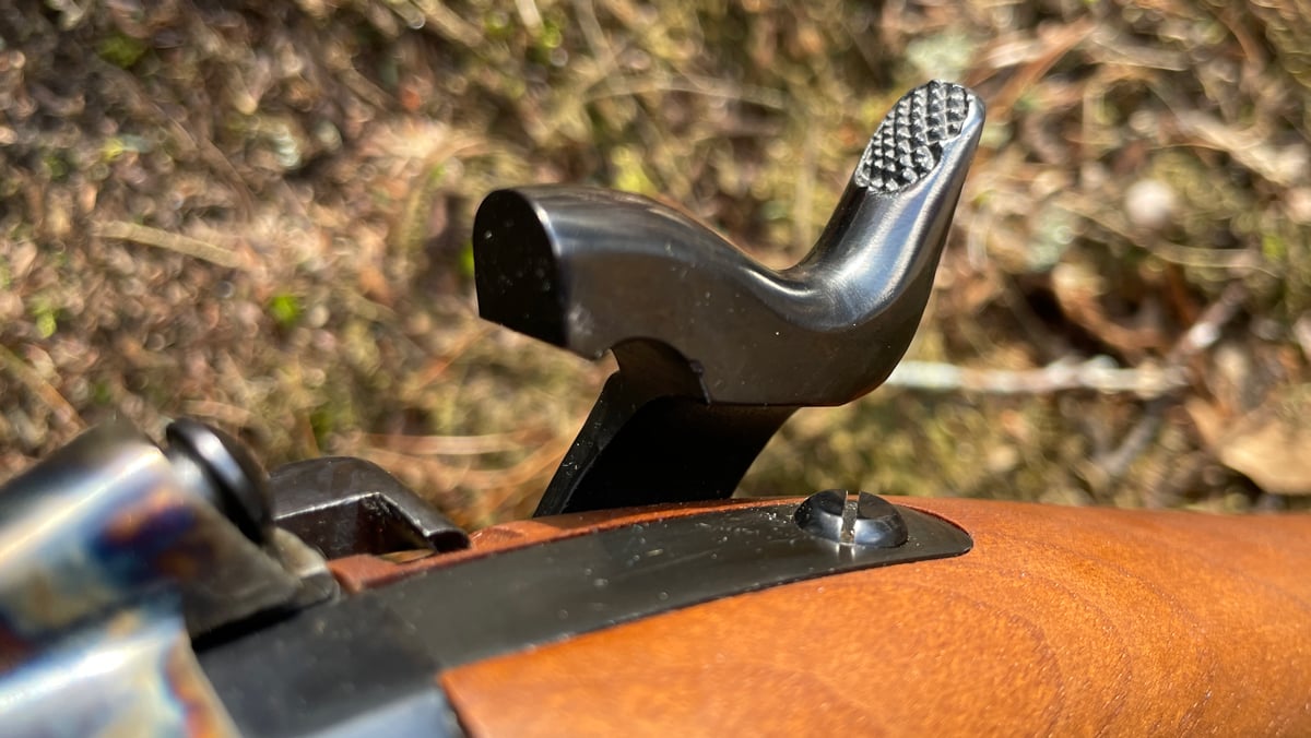 Uberti Springfield Trapdoor Carbine hammer detail