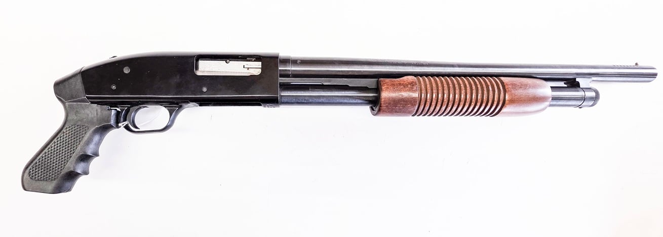 MOSSBERG MODEL 500A PUMP CHAMBERED IN 12 GAUGE