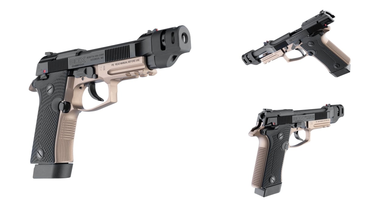 The new Beretta 80X Cheetah Tactical Special Edition