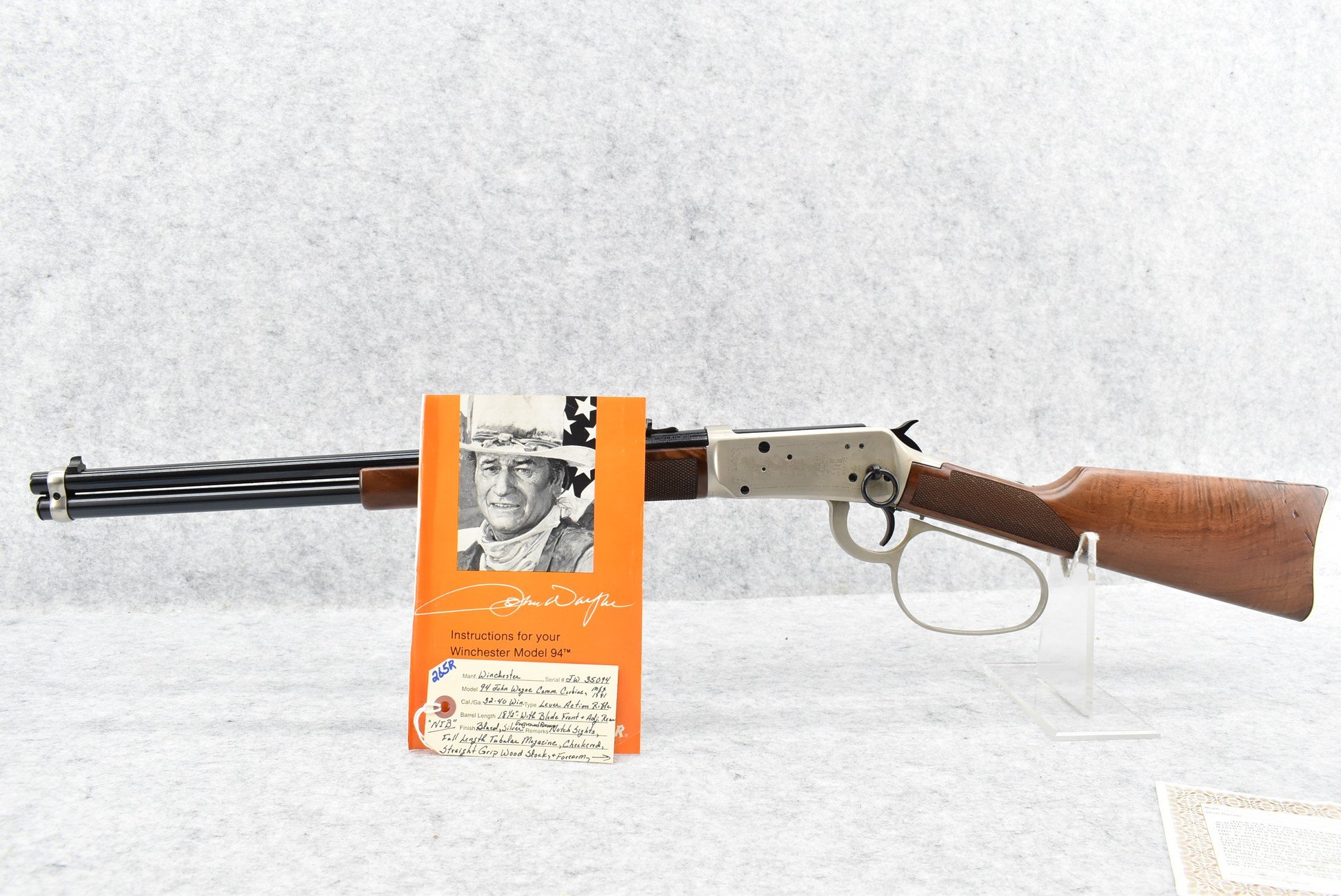 WINCHESTER MODEL 94 CARBINE .32-40 win