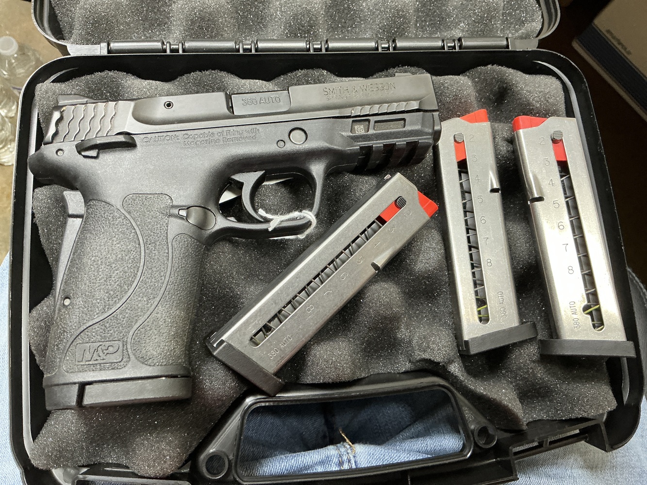 SMITH & WESSON 380 SHIELD EZ
