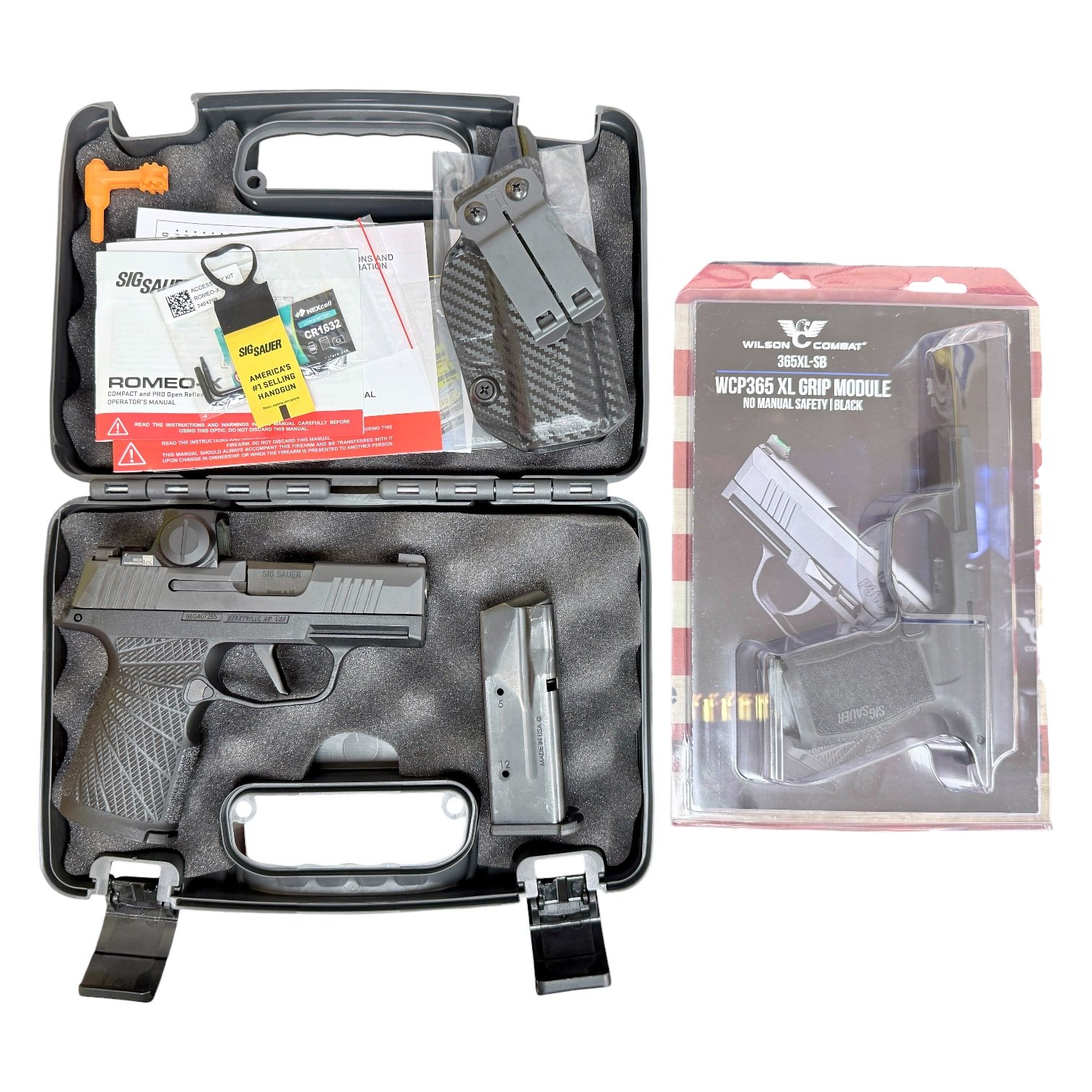 SIG SAUER P365X ROMEO-X 9mm luger (9x19 para)