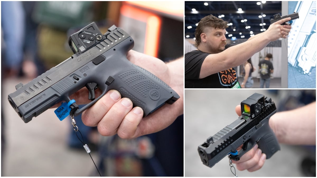 The new CZ P10C Ported COA 
