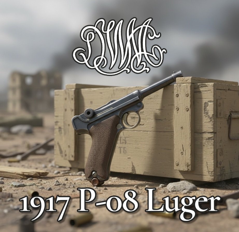 DWM P08 P-08 German Luger 1917 Great War