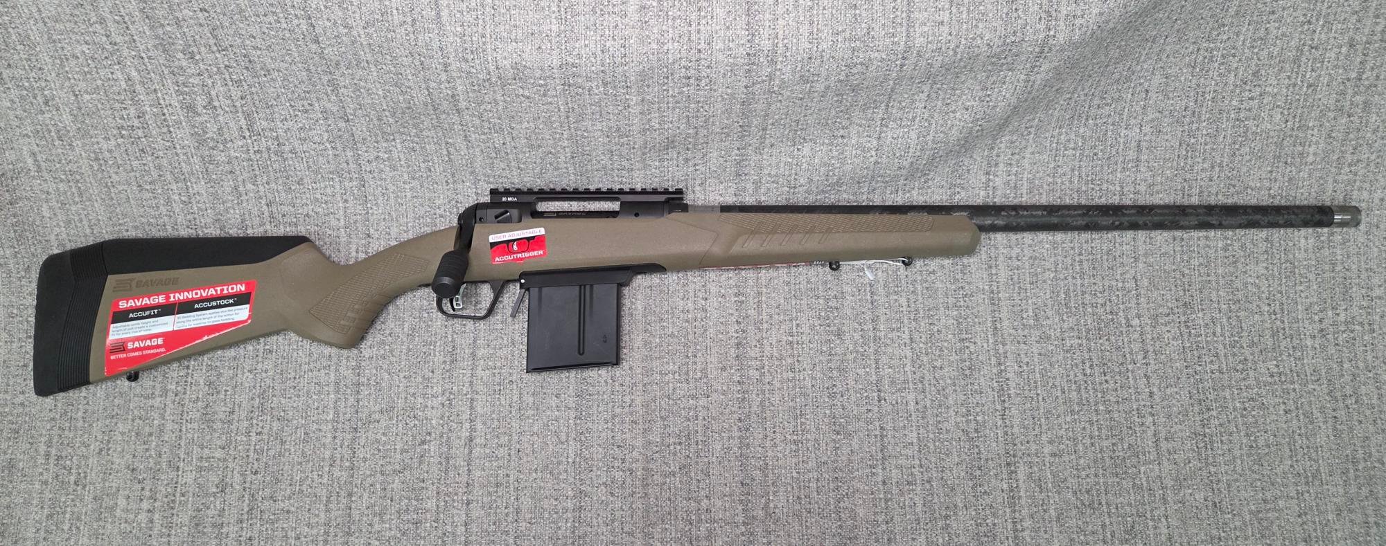SAVAGE ARMS 110 CARBON TACTICAL FDE 6.5 prc