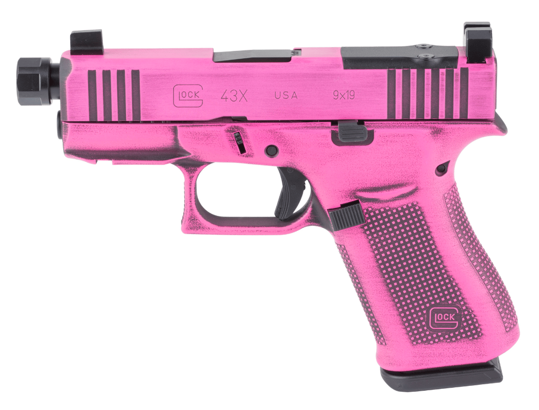 GLOCK G43X MOS BUBBLEGUM PINK