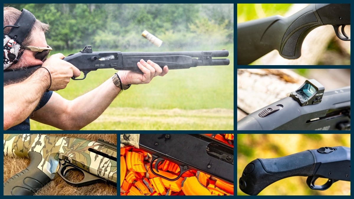 Various shotguns
