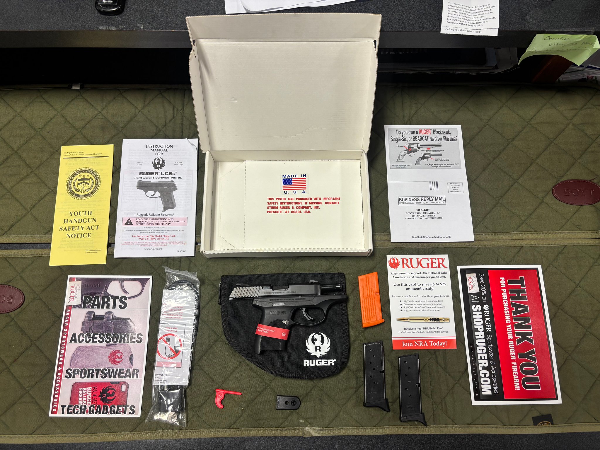 RUGER LC9S