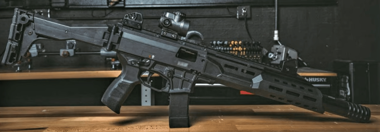cz scorpion on table