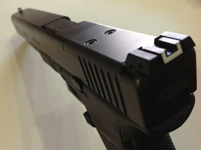 glock 40 coverplate detail