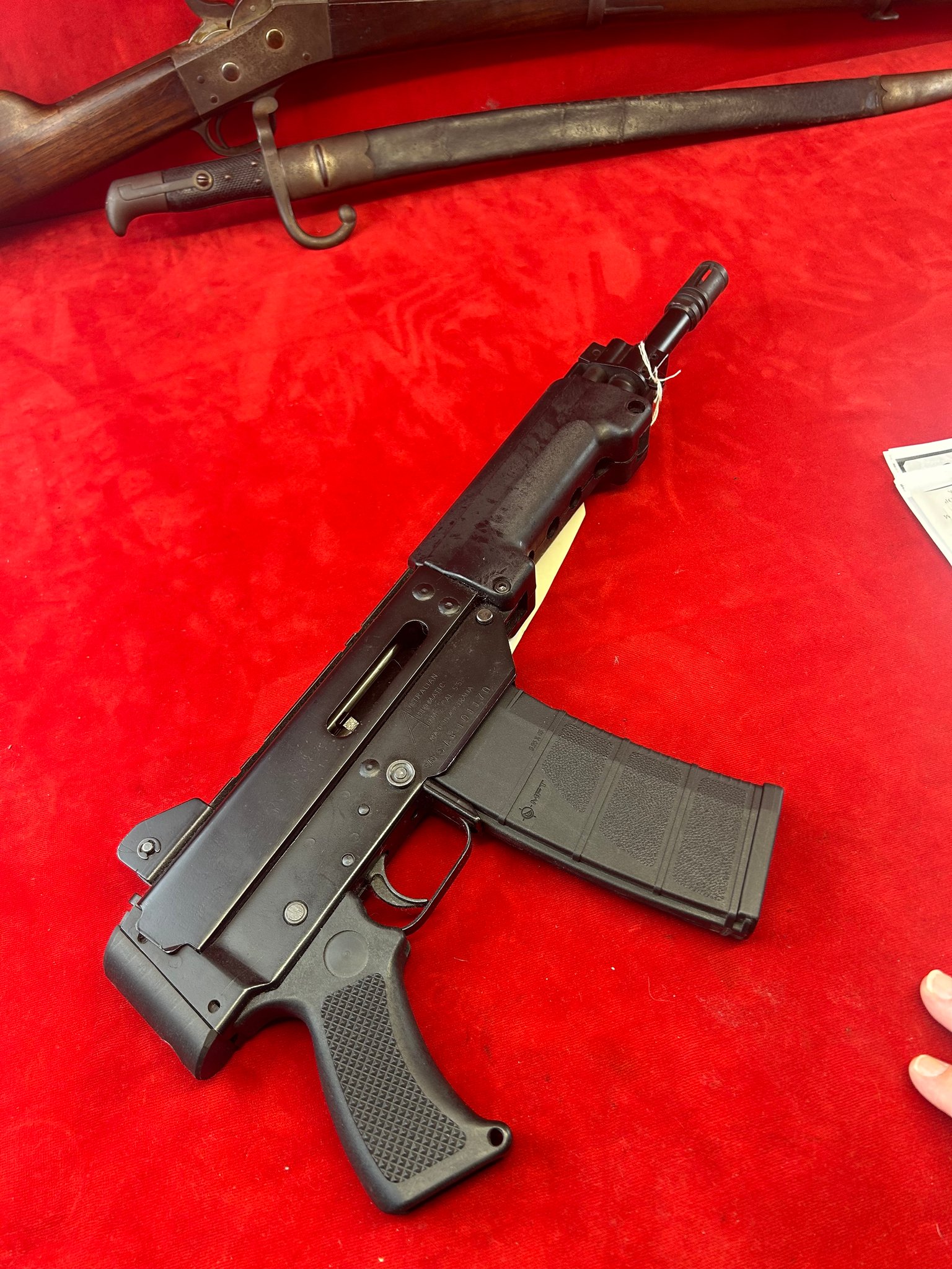 AUSTRALIAN AUTOMATIC ARMS PTY. LTD. leader 5.56x45mm nato