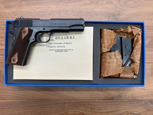 COLT MFG 1911 WWI Reproduction