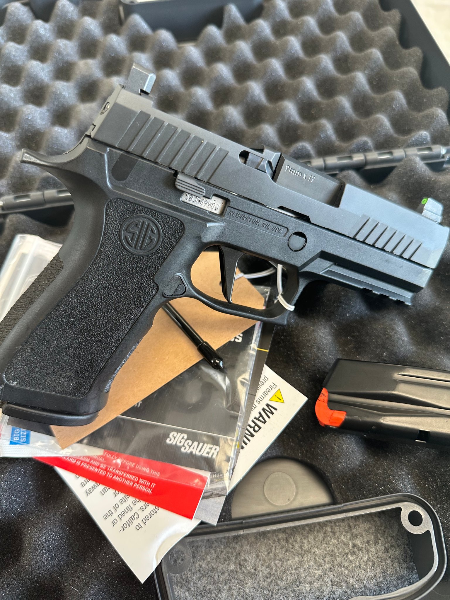 SIG SAUER P320 PRO RXP COMPACT 9mm luger (9x19 para)
