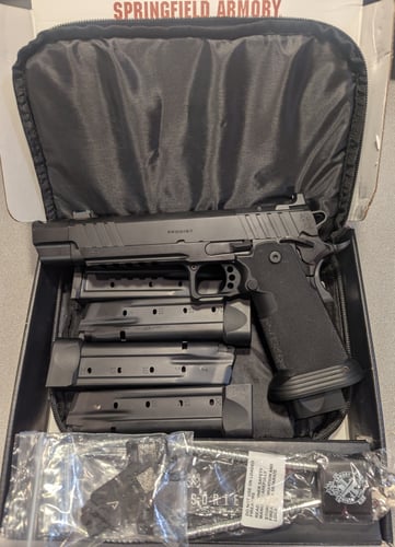 SPRINGFIELD ARMORY 1911 DS PRODIGY AOS HEX DRAGONFLY