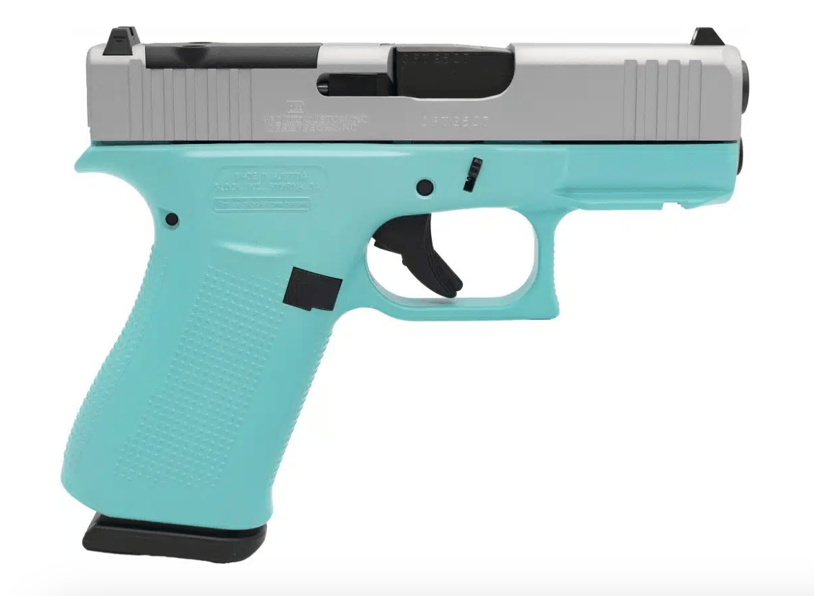 GLOCK 43XMOS ROBIN EGG BLUE