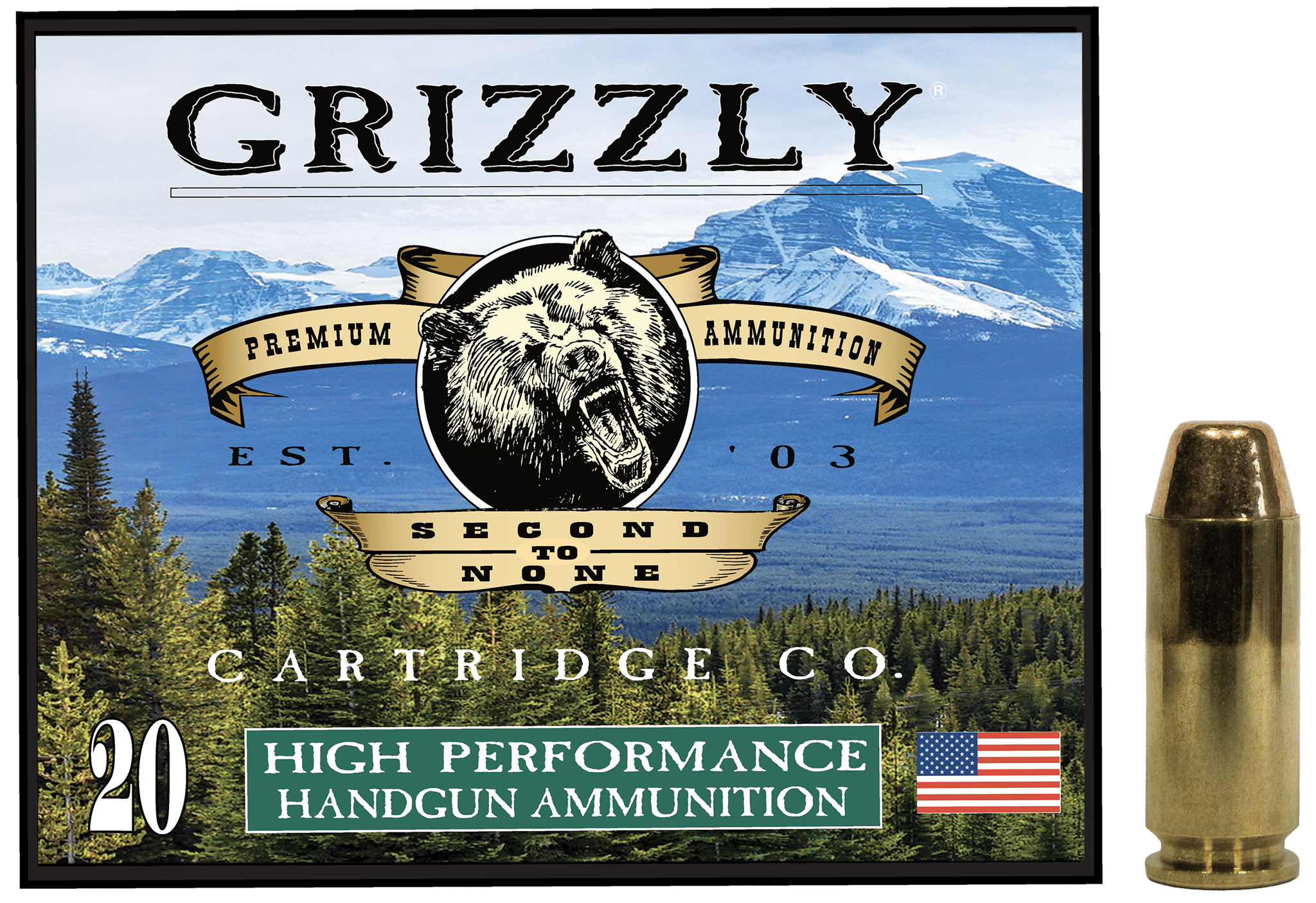 GRIZZLY AMMO 10mm