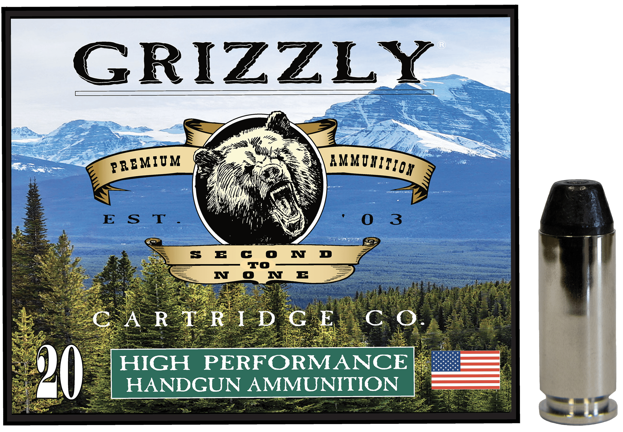 GRIZZLY AMMO 10mm