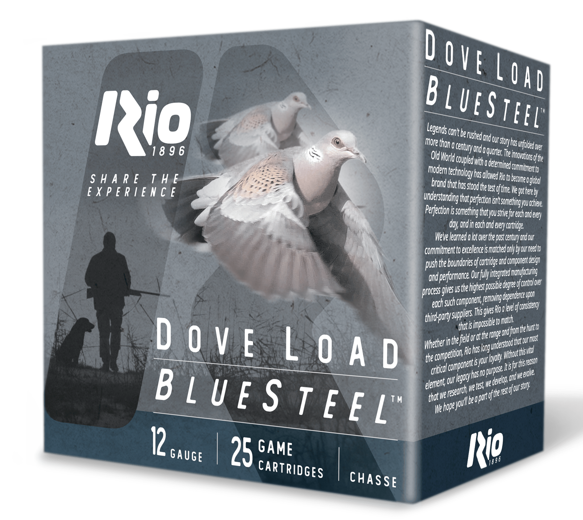 RIO DLBS287    DOVE LOAD 12G  2-3/4  7       25/10