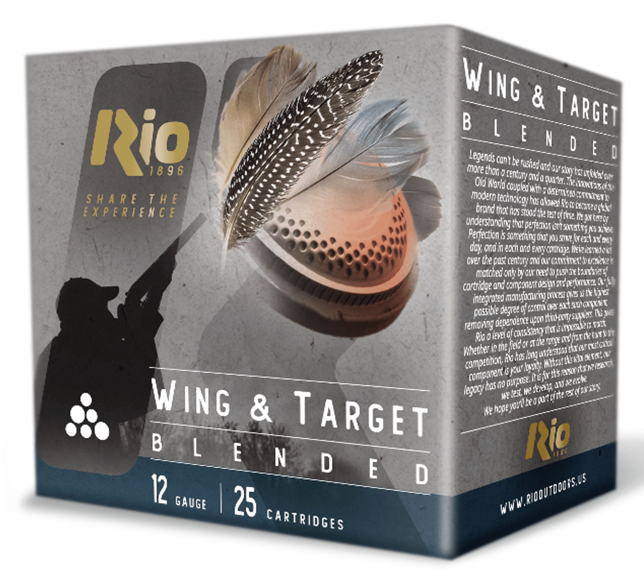 RIO WT3275    WING&TARGT 12G 2 3/1 1-1/8 7.5 25/10
