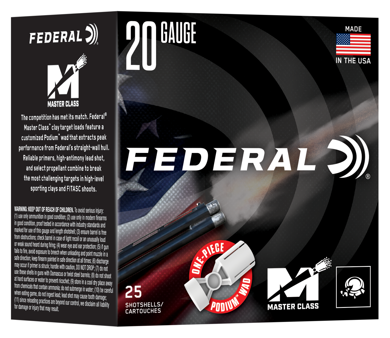 FED MC2248        20G 2   3/4  7/8OZ 2 3/4  25/10