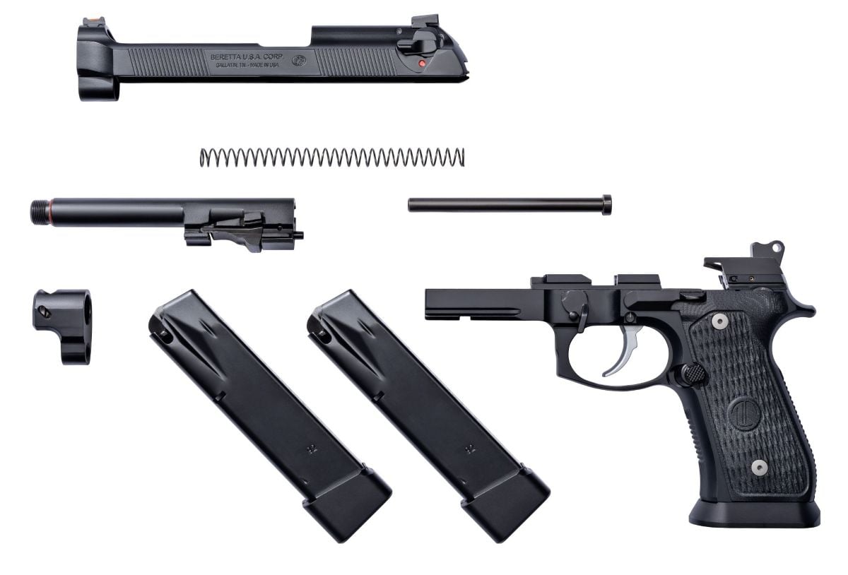 The new Beretta 92G Elite Combat LTT