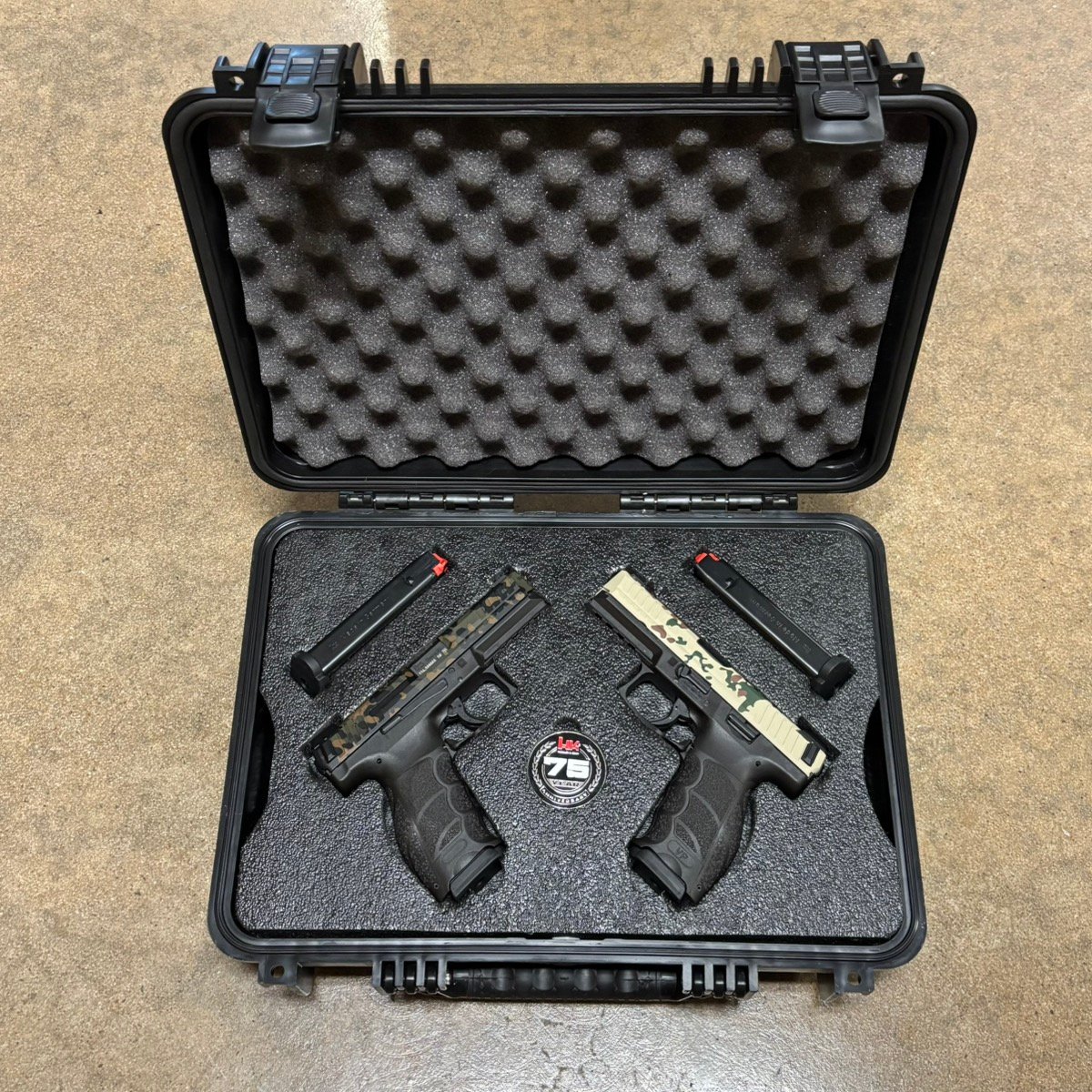 HECKLER & KOCH VP9 75TH YEAR SET FLECK