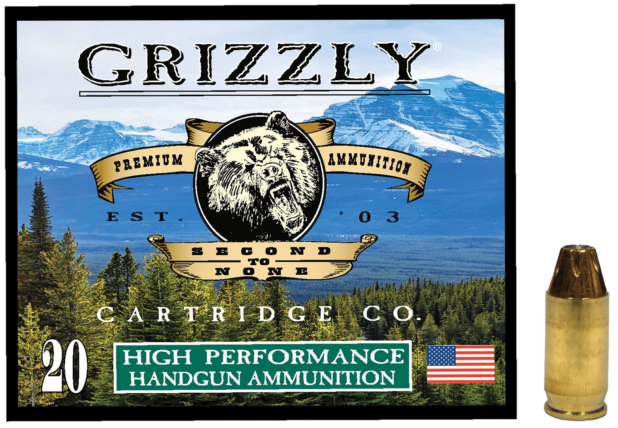 GRIZZLY AMMO .380 ACP