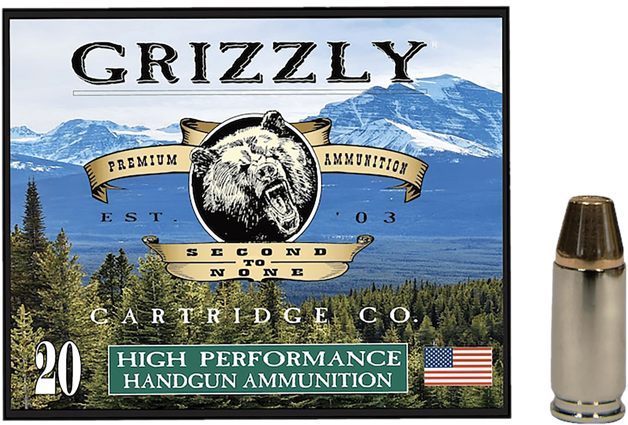 GRIZZLY AMMO 9MM LUGER (9x19 PARA)