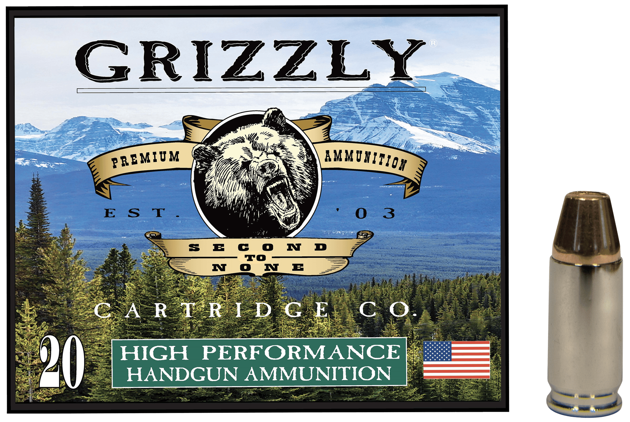 GRIZZLY AMMO 9MM LUGER (9x19 PARA)