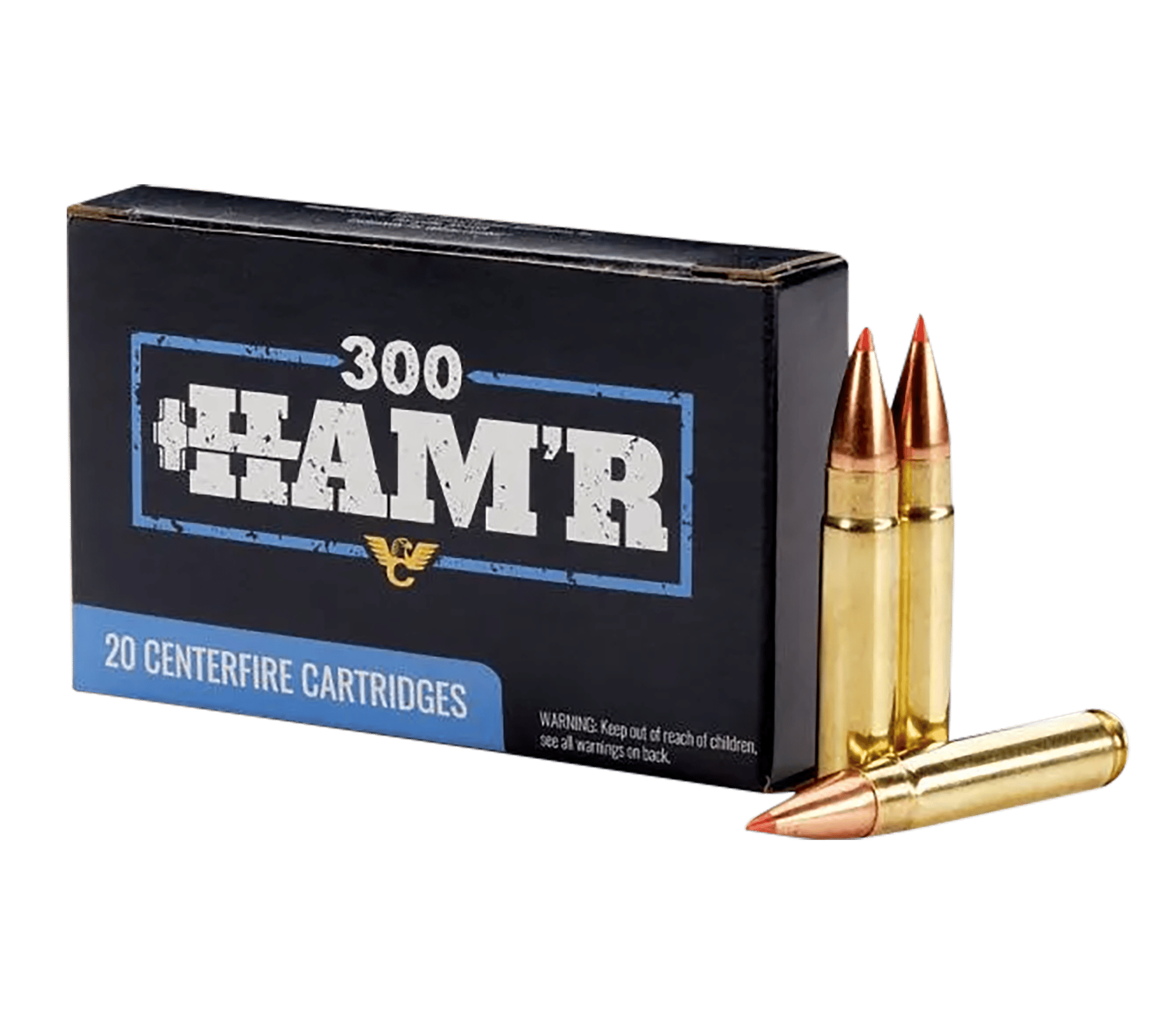 Wilson Combat A300HMR110VMAX   300HAM'R 110gr V-Max 20 Per Box/10 Case
