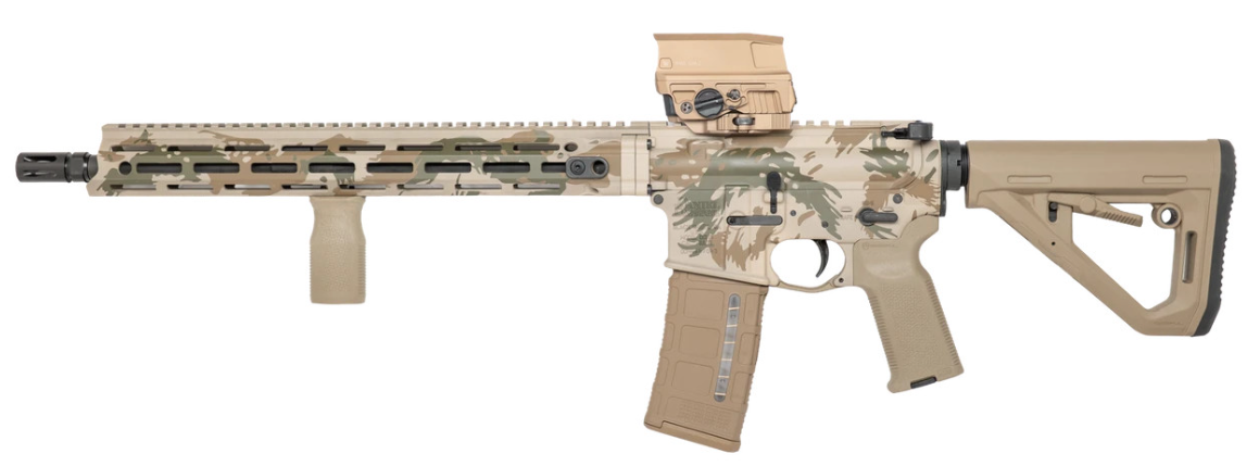 Daniel Defense Ddm4v7 W/ Vortex Amg In Rhodesian Camo