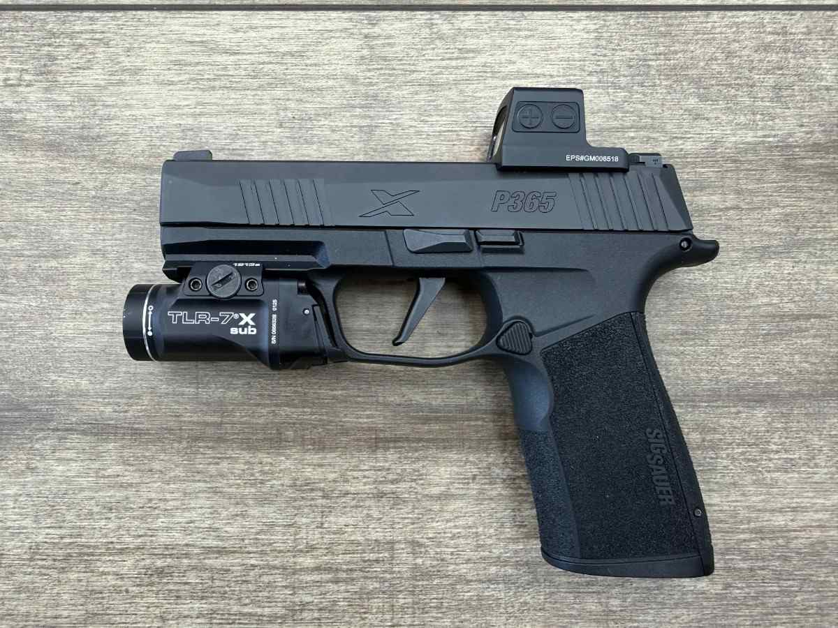 SIG SAUER P365 X-MACRO 9mm luger (9x19 para)