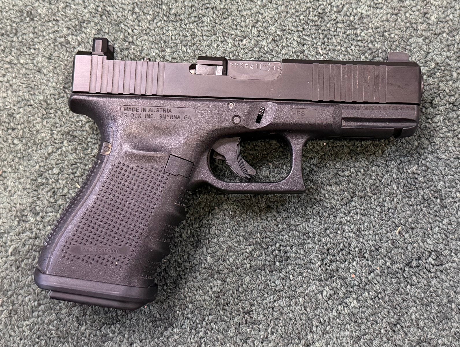 GLOCK G19 Gen 4 Aftermarket Slide w/ RMR Optic Cut