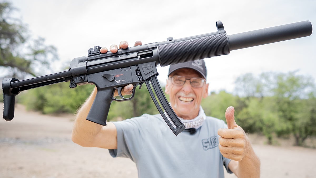 Heckler & Koch MP5 .22 LR rifle hands-on review